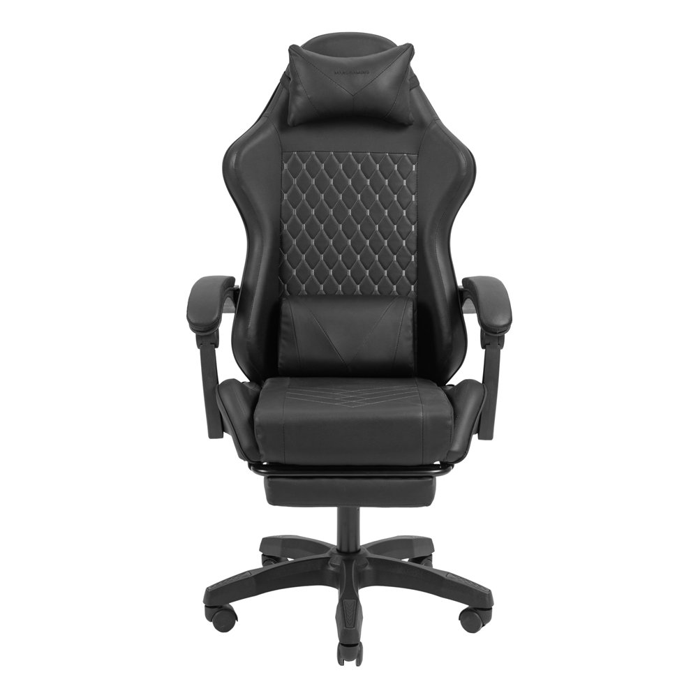 mars gaming mgc-x silla para videojuegos de pc asiento acolchado negro