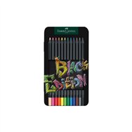 faber-castell 116413 lápiz de color beige, negro, azul, marrón, verde, gris, azul claro, verde claro, naranja, rosa, rojo, amari