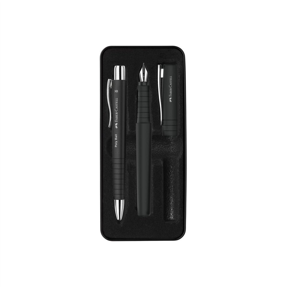 faber-castell poly ball set negro 3 pieza(s)