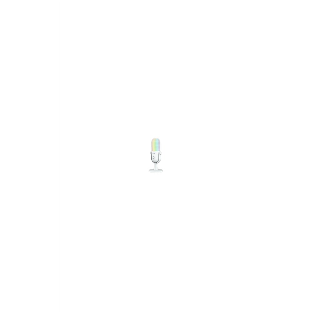 razer seiren v3 chroma blanco micrófono para pc