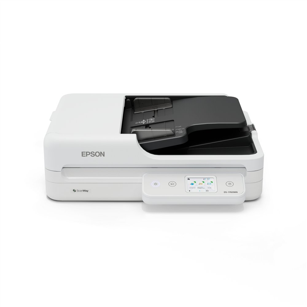 epson workforce ds-1760wn escáner plano y alimentador automático de documentos (adf, automatic document feeder) 1200 x 1200 dpi 