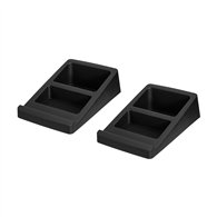 aisens soporte universal de sobremesa para altavoces, negro
