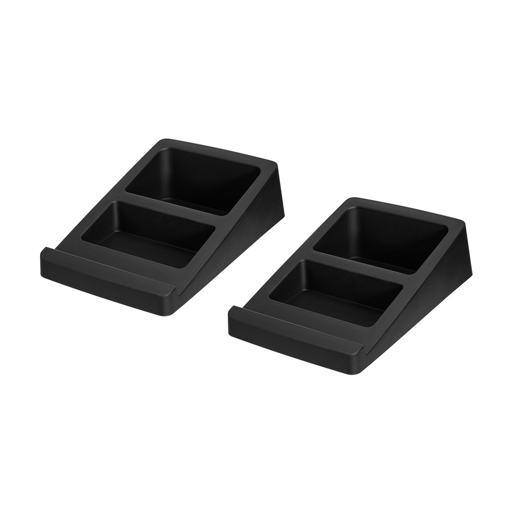 aisens soporte universal de sobremesa para altavoces, negro