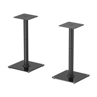 aisens soporte universal de suelo para altavoces, negro