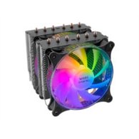 ventilador cpu mars gaming dual argb negro (mcpuxt)
