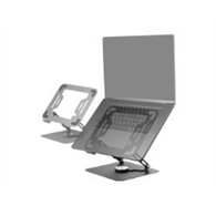 soporte mars gaming 17" giratorio/plegable negro(marsn)