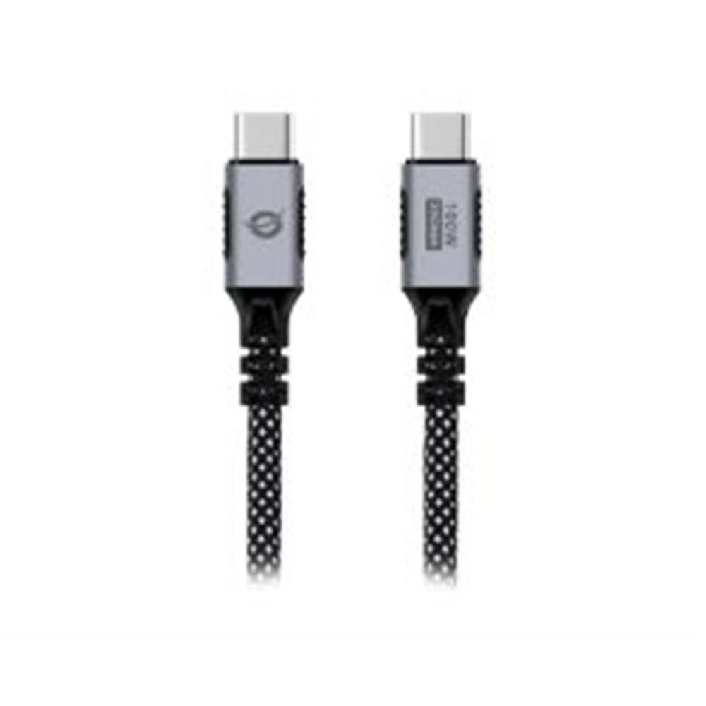 cable conceptronic usb-c a usb-c pd3.0 100w (etta07b12)