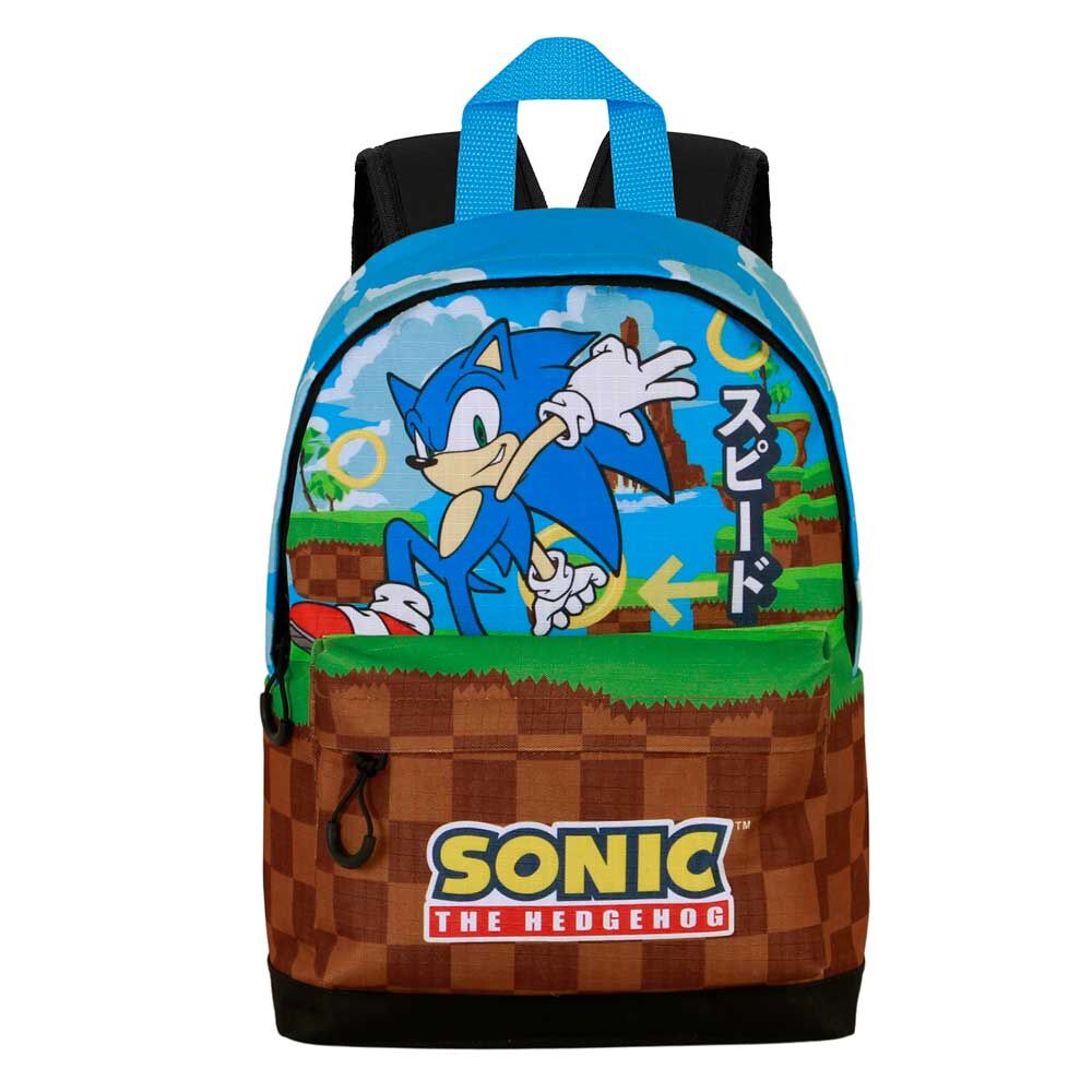 mochila greenhill sonic the hedgehog 35cm