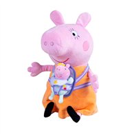 peluche mama pig con evie peppa pig 33cm