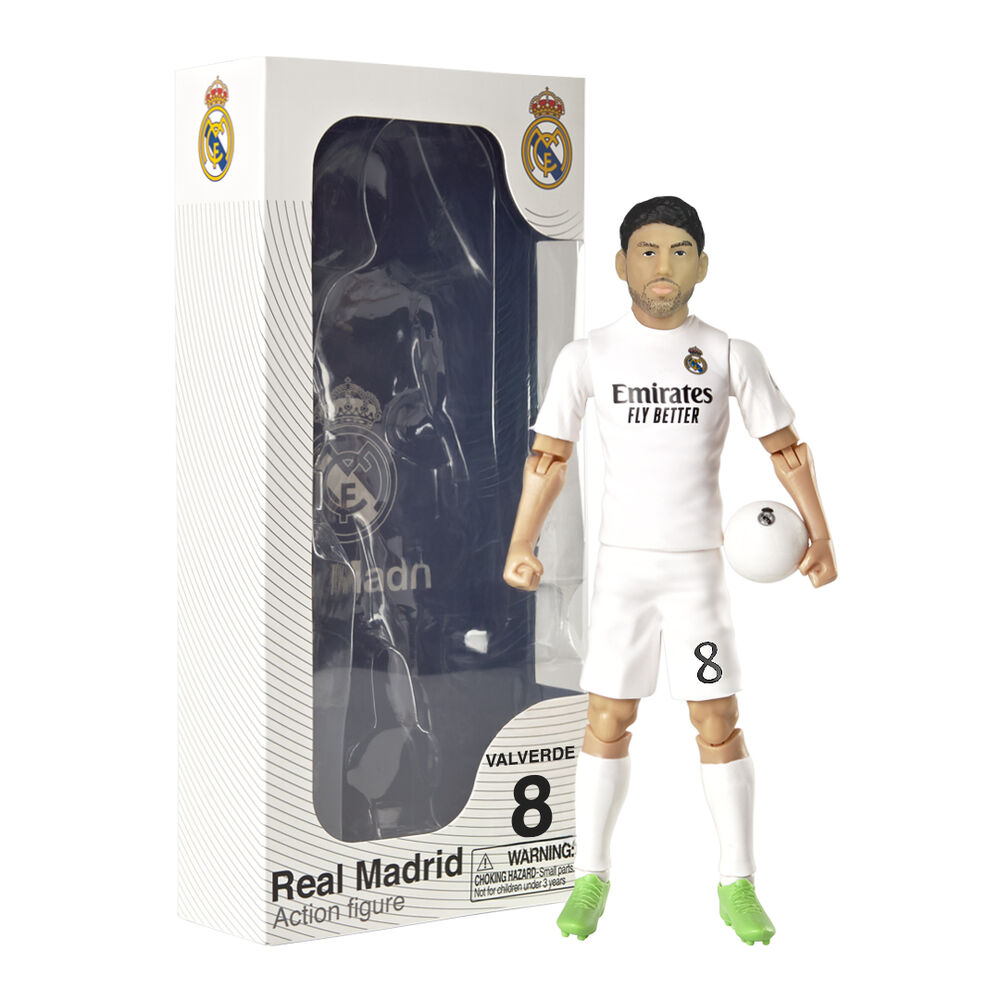figura action federico valverde real madrid 20cm