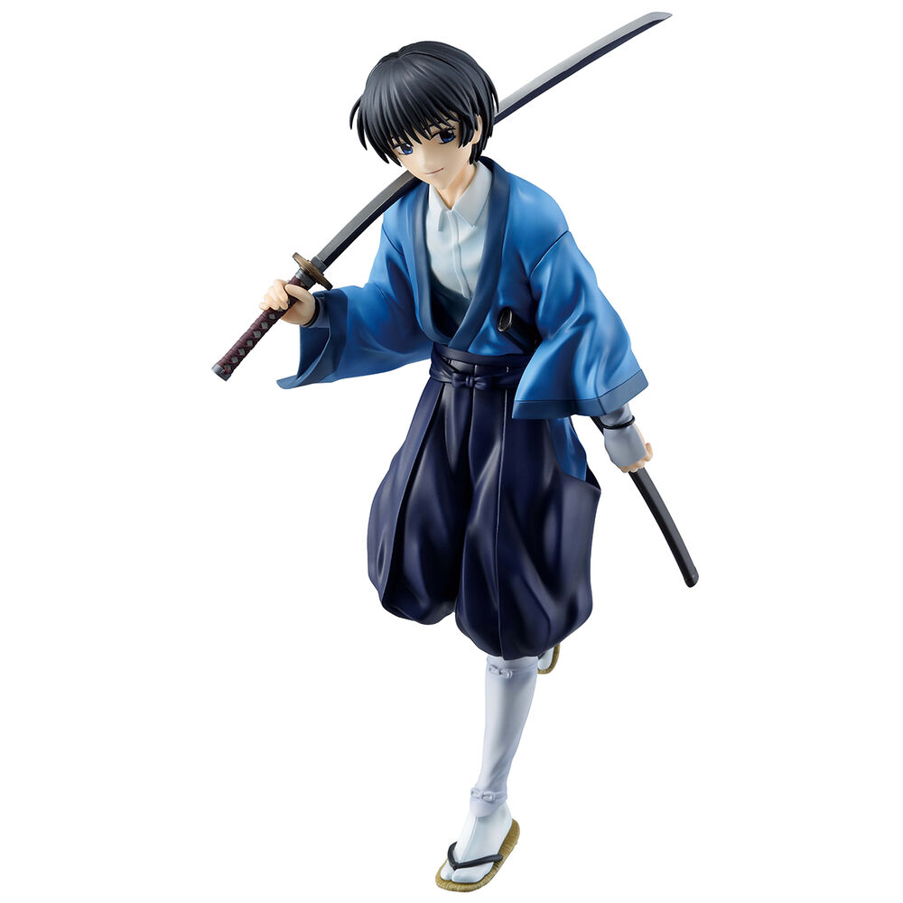 figura ichibansho sojiro seta meiji swordsman romantic story rurouni kenshin 23cm
