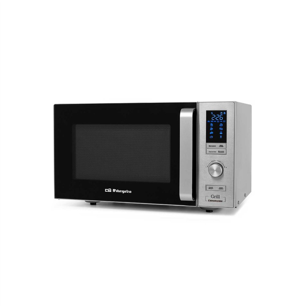 orbegozo mig 2528 co microondas encimera microondas con grill 25 l 900 w acero inoxidable