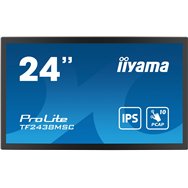iiyama prolite pizarra de caballete digital 61 cm (24") led 600 cd / m² full hd negro pantalla táctil