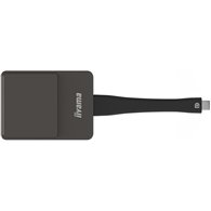 iiyama wp d002c adaptador smart tv usb 4k ultra hd negro, plata