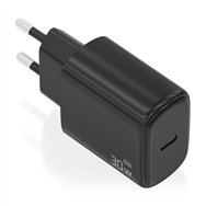aisens cargador gan 30w, 1xusb-c pd3.0, negro