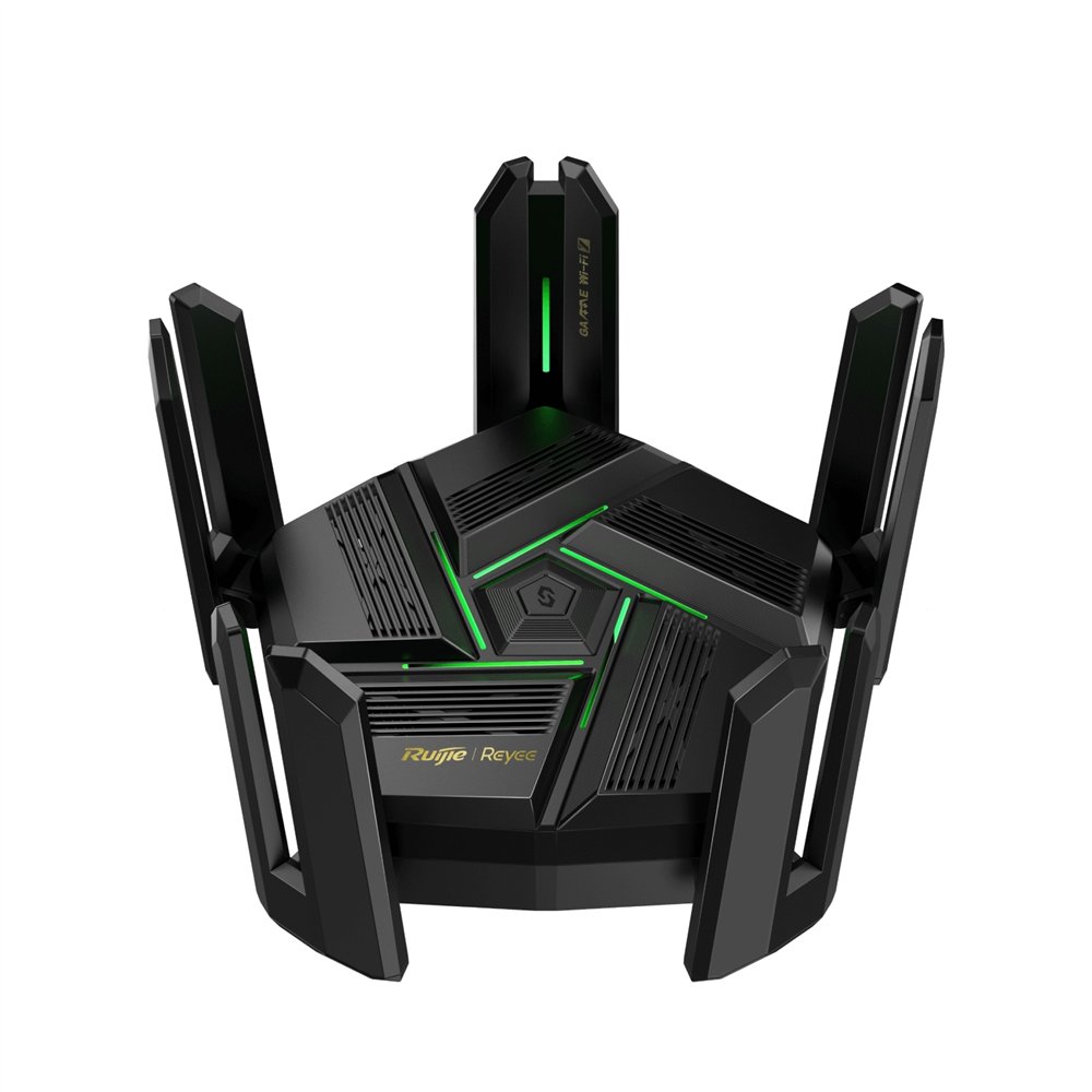 ruijie networks rg-ew7200be pro router inalámbrico doble banda (2,4 ghz / 5 ghz) negro