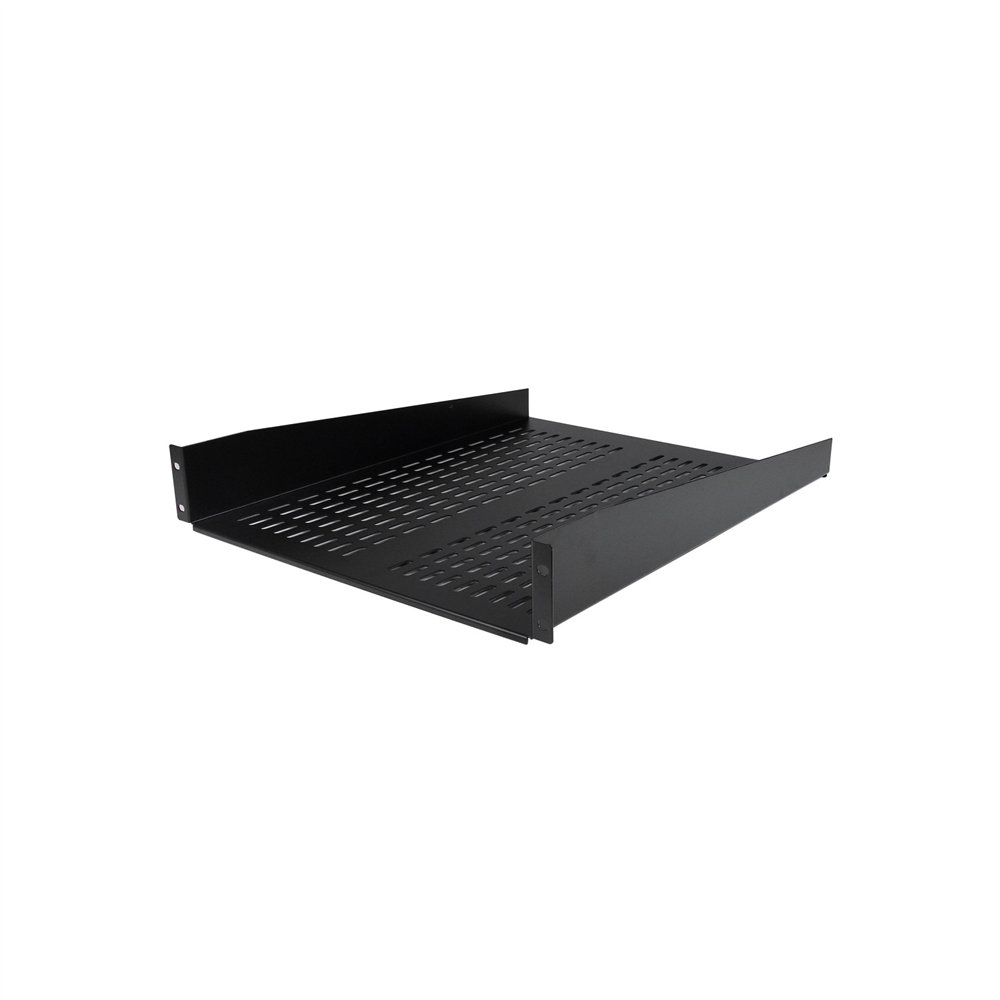 powergreen rac-02037-fi bandeja corta fondo 37cm de 2u fijacion delantera