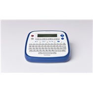 impresora de etiquetas brother p-touch d200wnvp transferencia termica 180 x 180dpi tze qwerty azul blanco ptd200bwvpg1