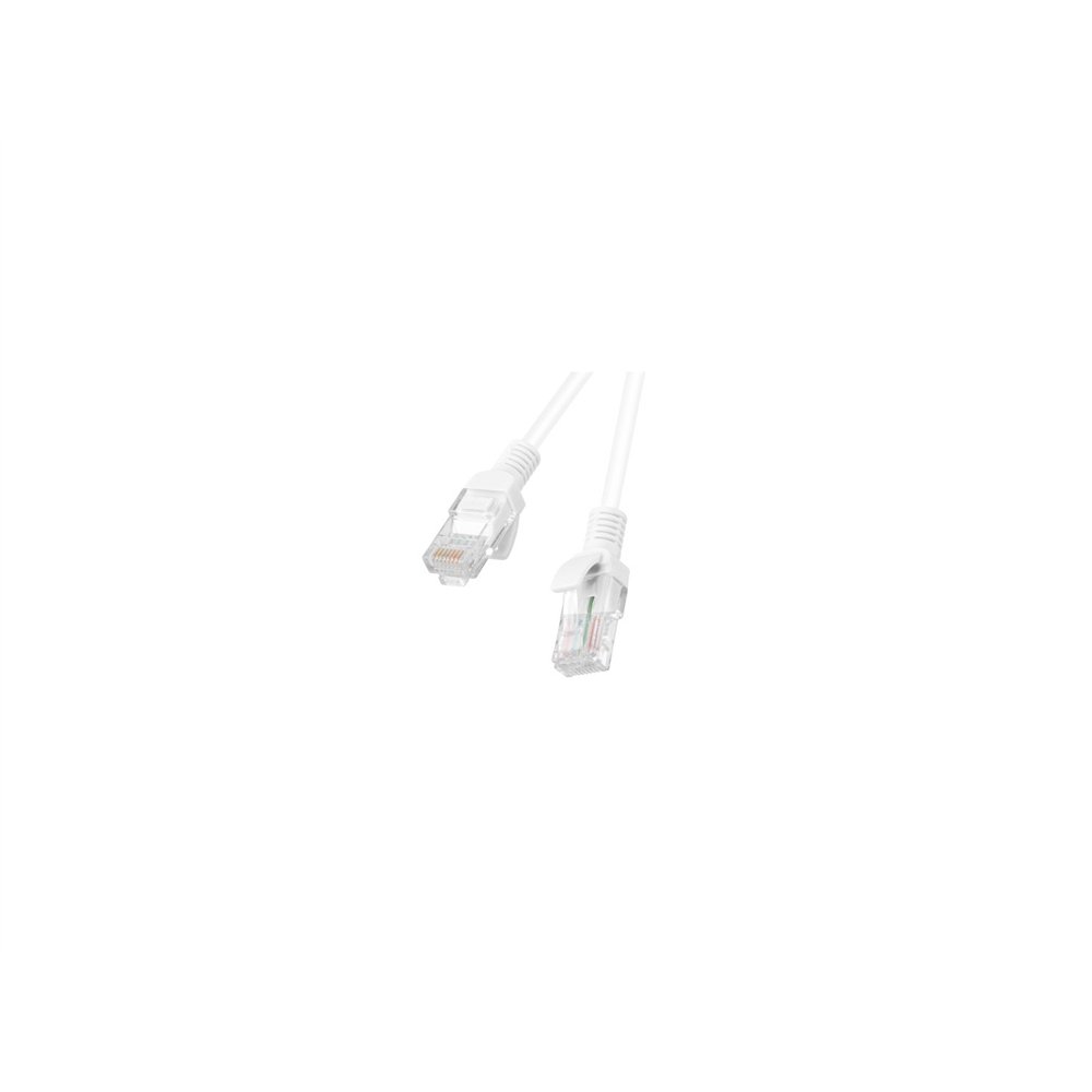 lanberg pcu5-10cc-0100-w cable de red blanco 1 m cat5e u/utp (utp)