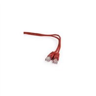 gembird pp12-1m/r cable de red rojo cat5e u/utp (utp)