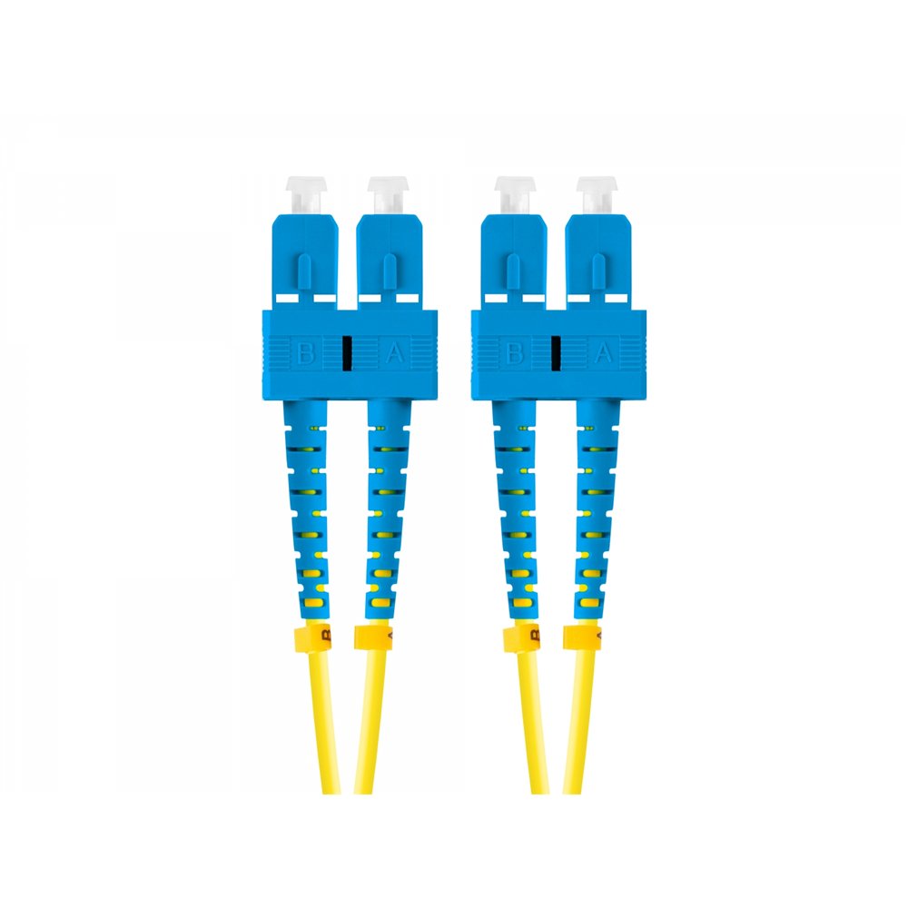 lanberg fo-susu-sd11-0050-ye cable de fibra optica 5 m sc/upc g.657.a1