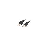 lanberg ca-usba-20cu-0018-bk cable usb 1,8 m usb 2.0 negro
