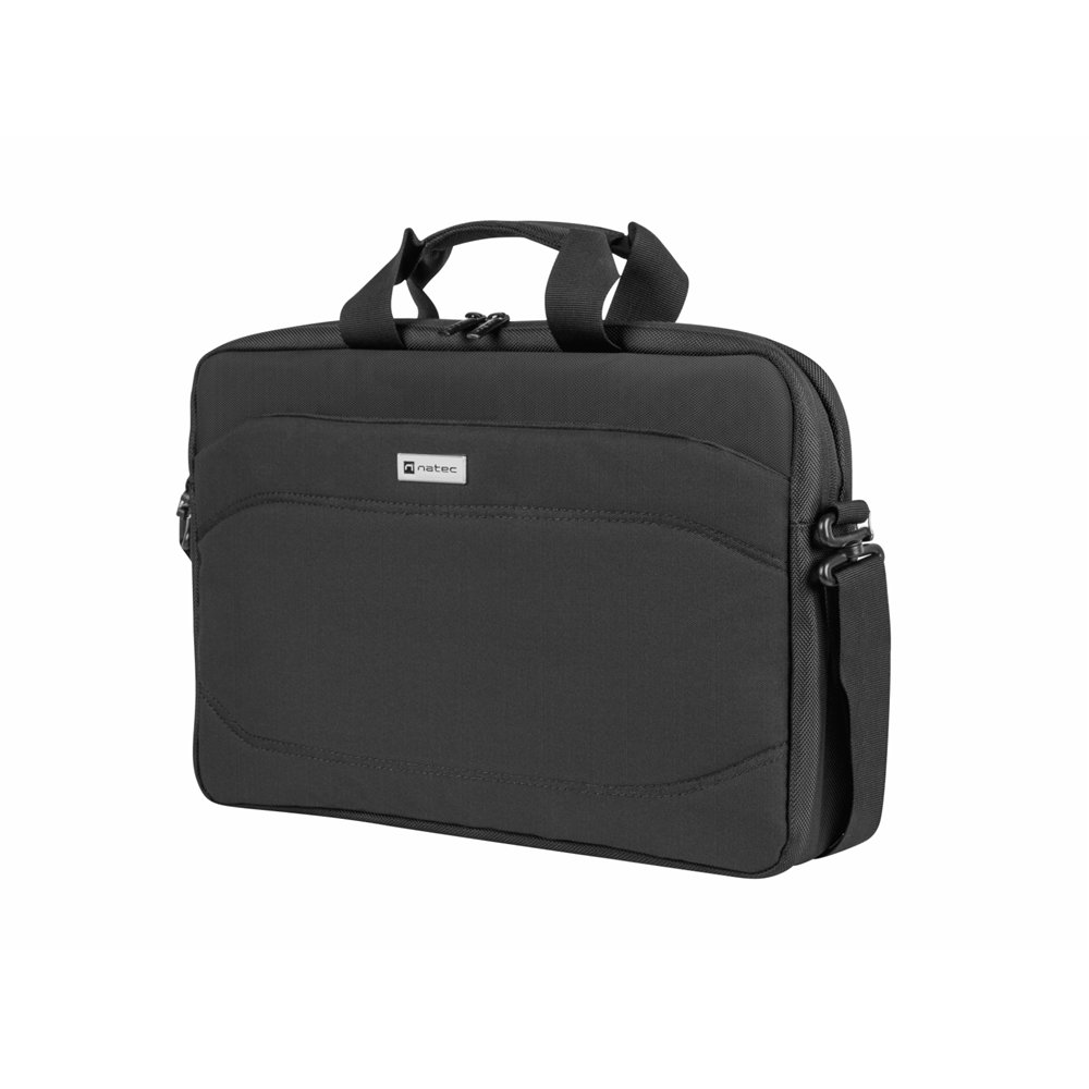 natec nanger 35,8 cm (14.1") maletín negro