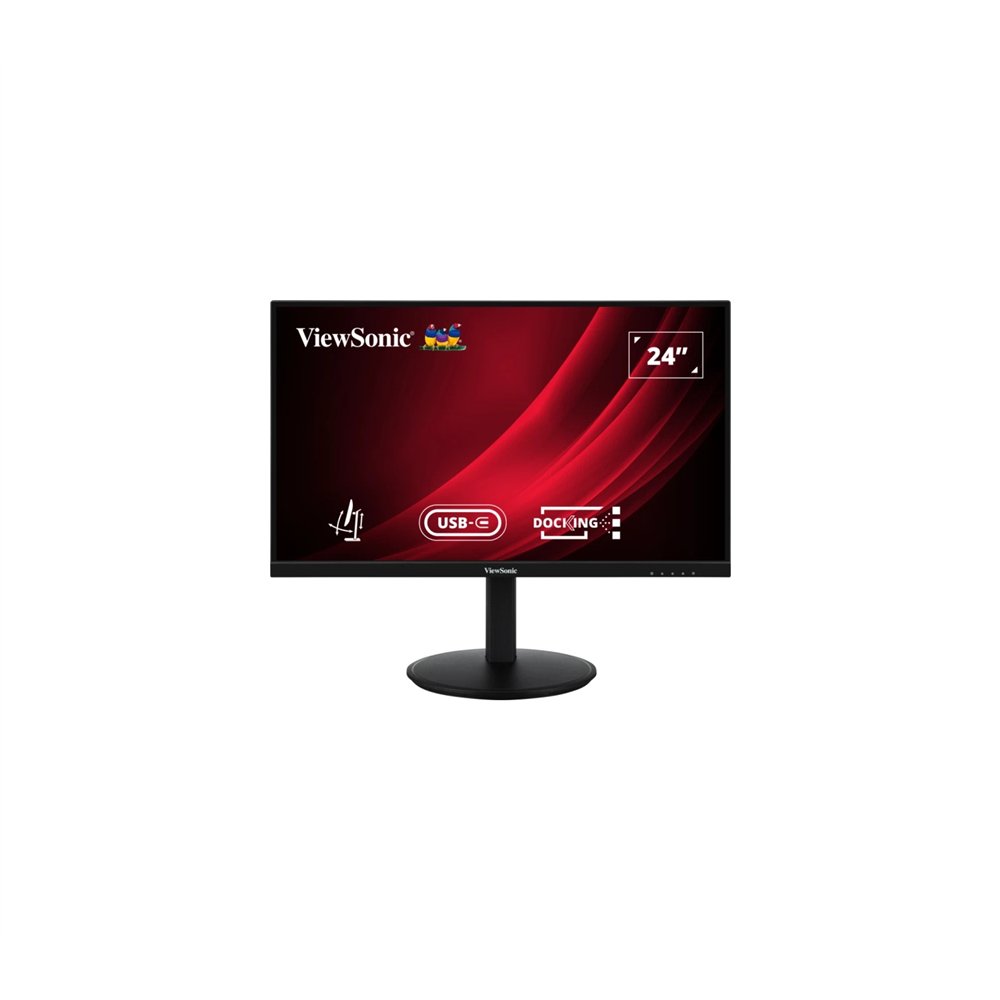 viewsonic vg series vg2409u-2 pantalla para pc 60,5 cm (23.8") 1920 x 1080 pixeles full hd led negro