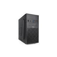 tooq caja minitorre micro-atx “isobox ultra”, negra