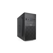 tooq caja minitorre micro-atx “isobox ultra”, negra