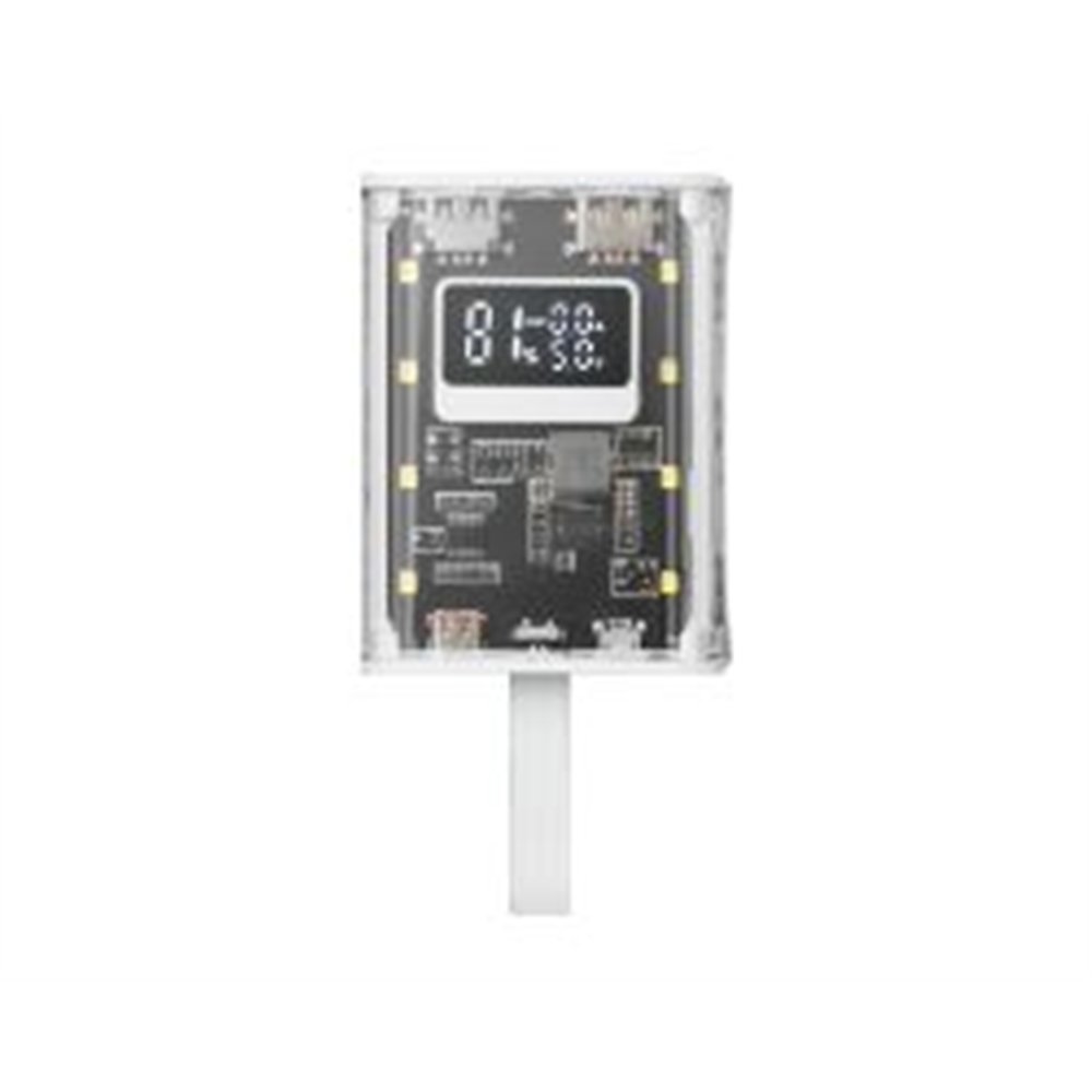 powerbank mars gaming 10000mah usb-a/c blanco (mpk10kw)