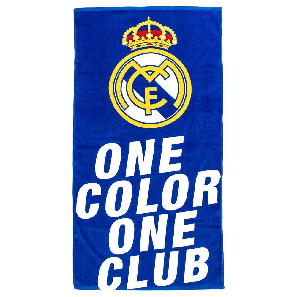 toalla real madrid algodon