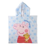 poncho toalla peppa pig microfibra