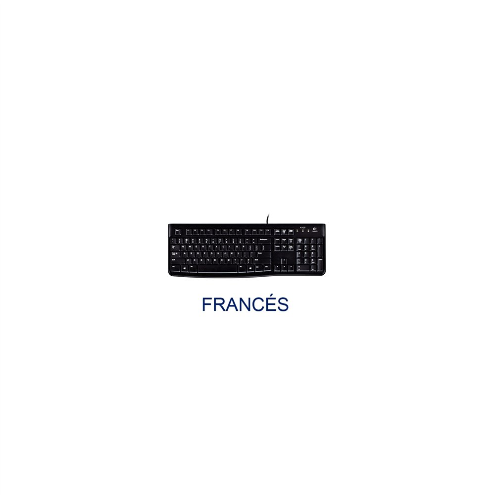 teclado logitech oem k120 frances for bussines (oem) usb  920-002515