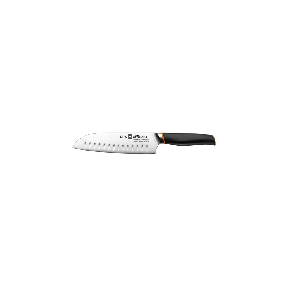 cuchillo santoku efficient bra a198004 - hoja 180mm - acero inoxidable especial aleman