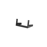 startech.com rack 4u de marco abierto para sobremesa - de 2 columnas - negro