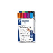 staedtler lumocolor 351 b10 marcador 10 pieza(s) punta redonda negro, azul, marrón, verde, azul claro, verde claro, naranja, ros