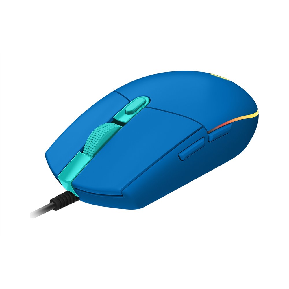 logitech g g203 lightsync ratón usb tipo a 8000 dpi