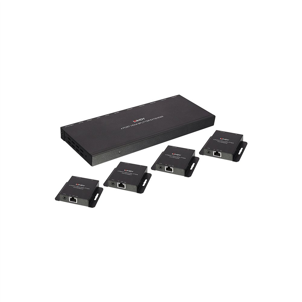 lindy 38155 extensor kvm transmisor y receptor