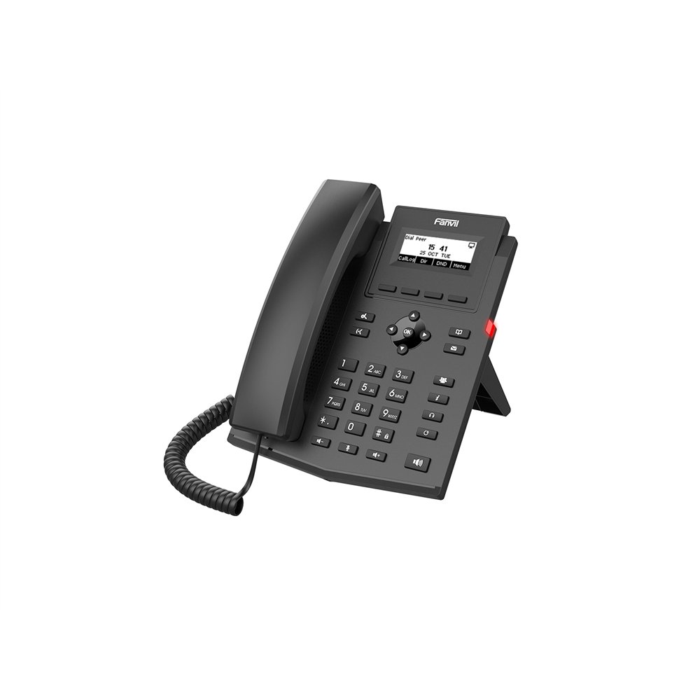 fanvil x301g teléfono ip negro 2 líneas lcd