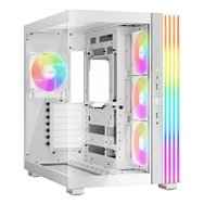 be quiet! light base 600 lx white midi tower blanco