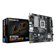 gigabyte b760m d3hp wifi6 placa base - compatible con procesadores intel core 14ª generación, vrm digital de 4+1+1 fases, hasta 