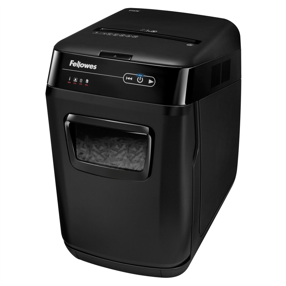 fellowes automax 150c triturador de papel corte cruzado 23 cm negro, gris