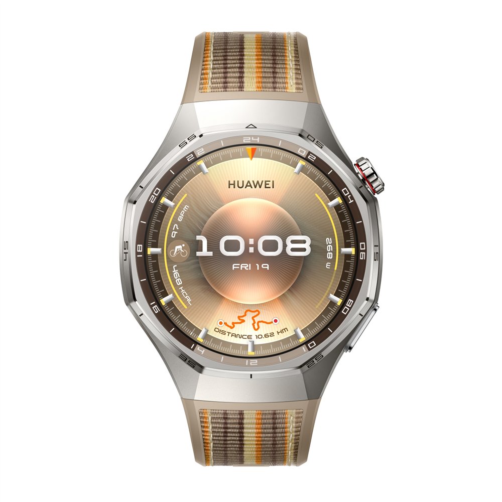 huawei watch gt6 pro 3,73 cm (1.47") amoled 46 mm digital 466 x 466 pixeles pantalla táctil negro, titanio gps (satélite)
