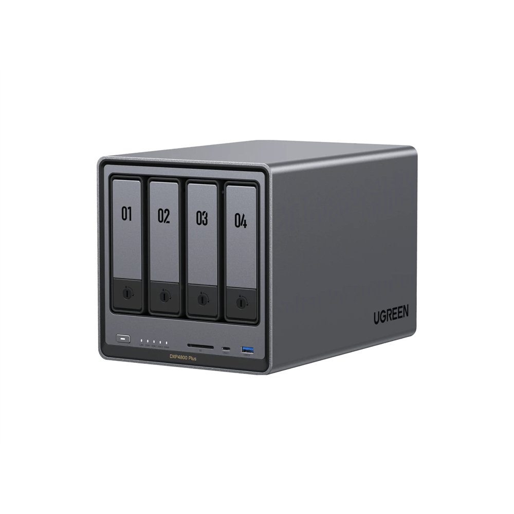 ugreen nasync dxp4800 plus nas escritorio intel® pentium® gold 8505 8 gb ddr5 0 tb ugos pro