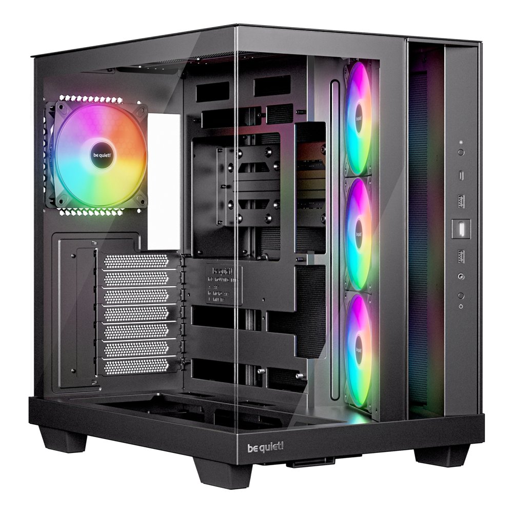 be quiet! light base 500 lx black midi tower negro