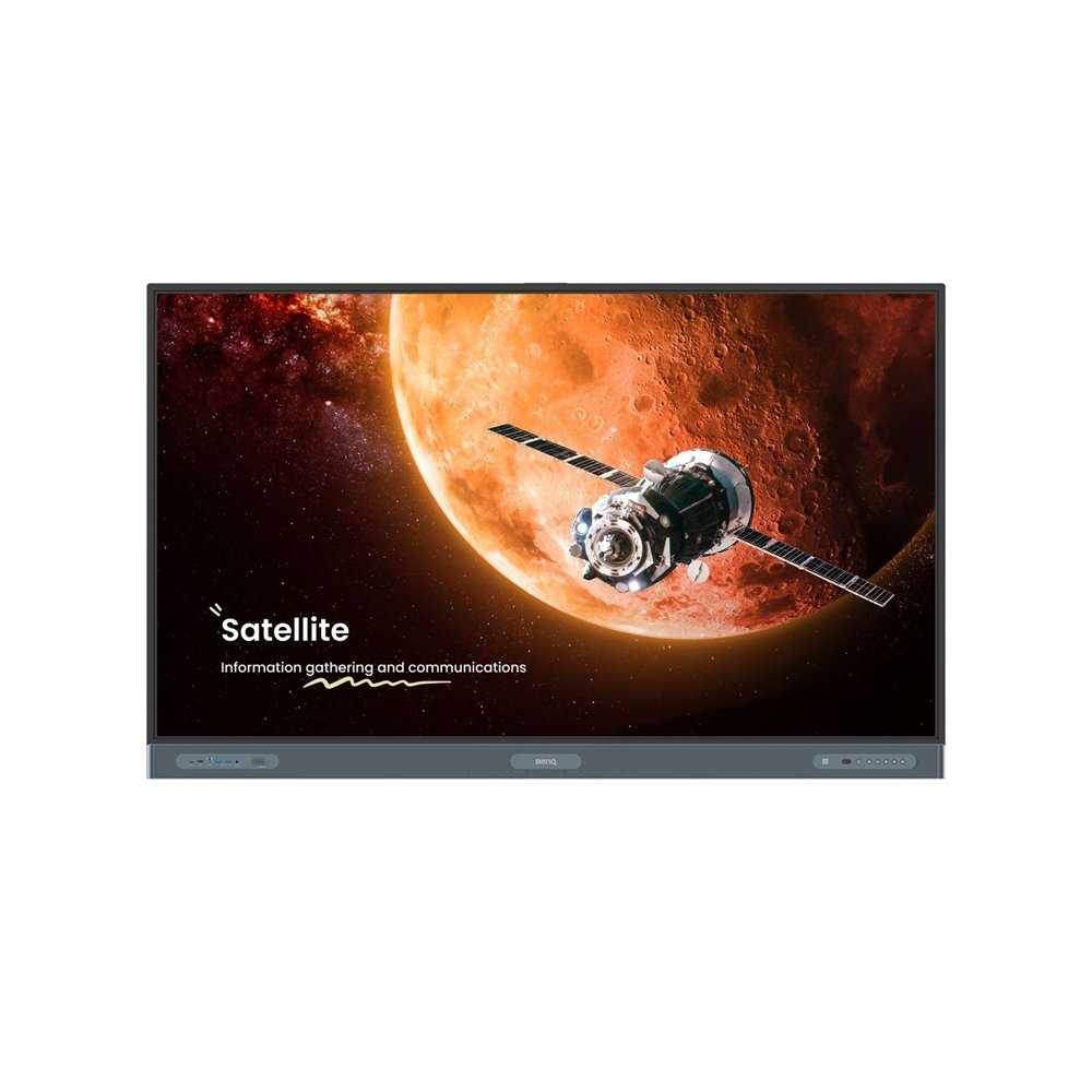 benq rp7504 pizarra blanca interactiva 190,5 cm (75") 3840 x 2160 pixeles pantalla táctil negro