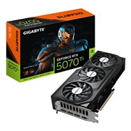 gigabyte geforce rtx 5070 ti windforce oc v2 16g tarjeta gráfica - 16gb gddr6, 256bit, pci-e 5.0, 2497 mhz frecuencia del núcleo