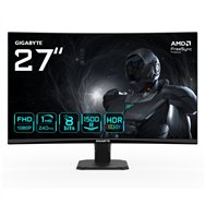 gigabyte gs27fc2 monitor gaming curvo 27" fhd - 1920 x 1080, 240hz, 1ms, 350 cd/m², hdr ready, hdmi 2.0, displayport 1.4