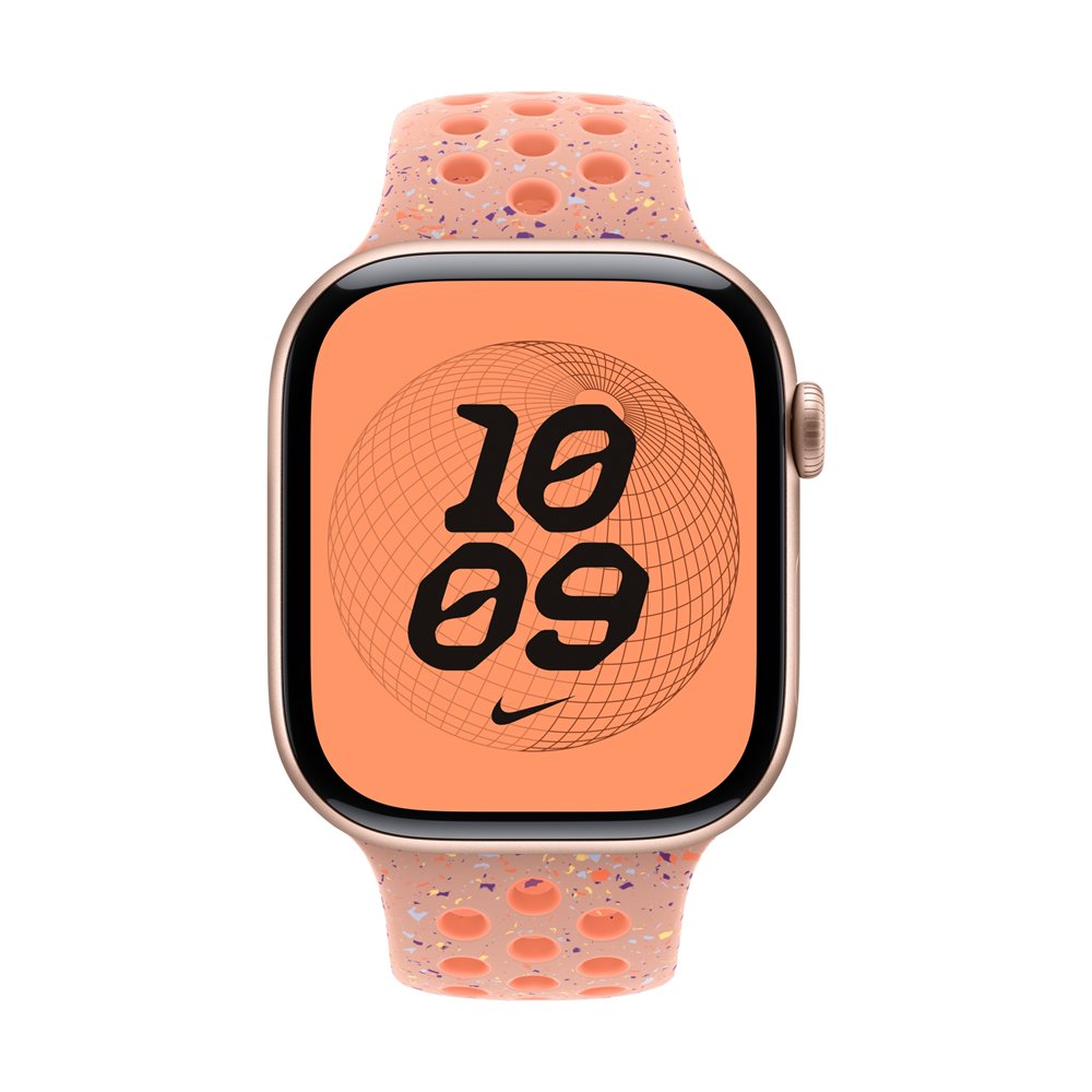 apple nike sport band grupo de rock rosa aluminio, fluoroelastómero